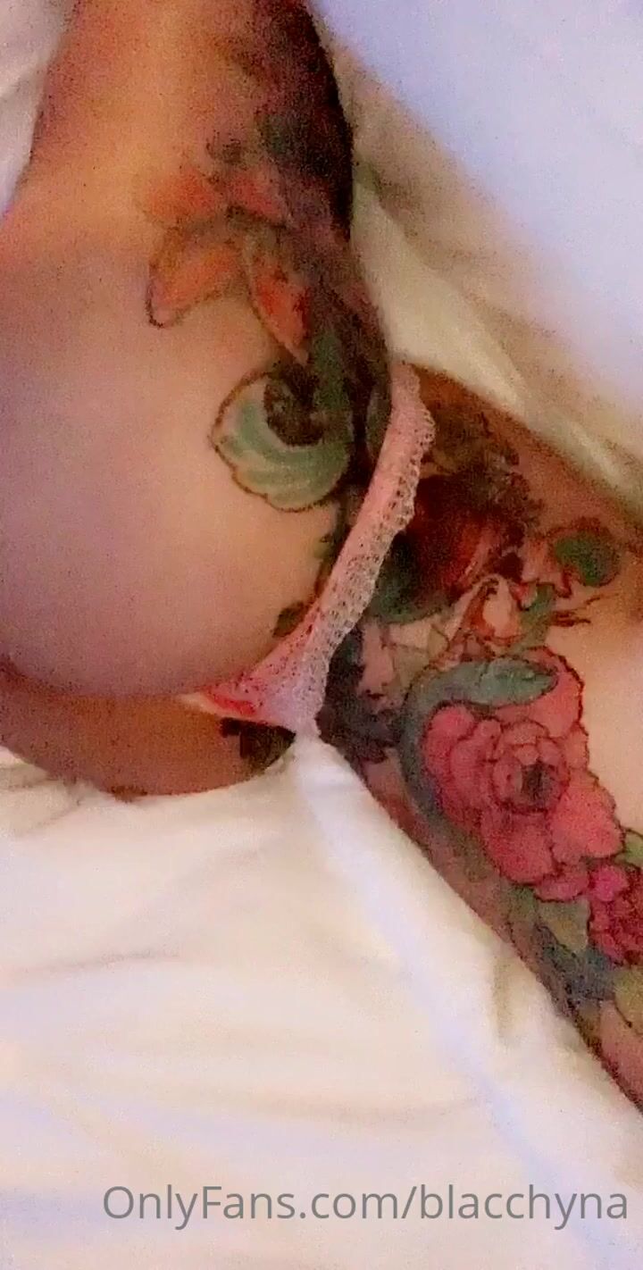 Blac Chyna Wears A Laced Thong