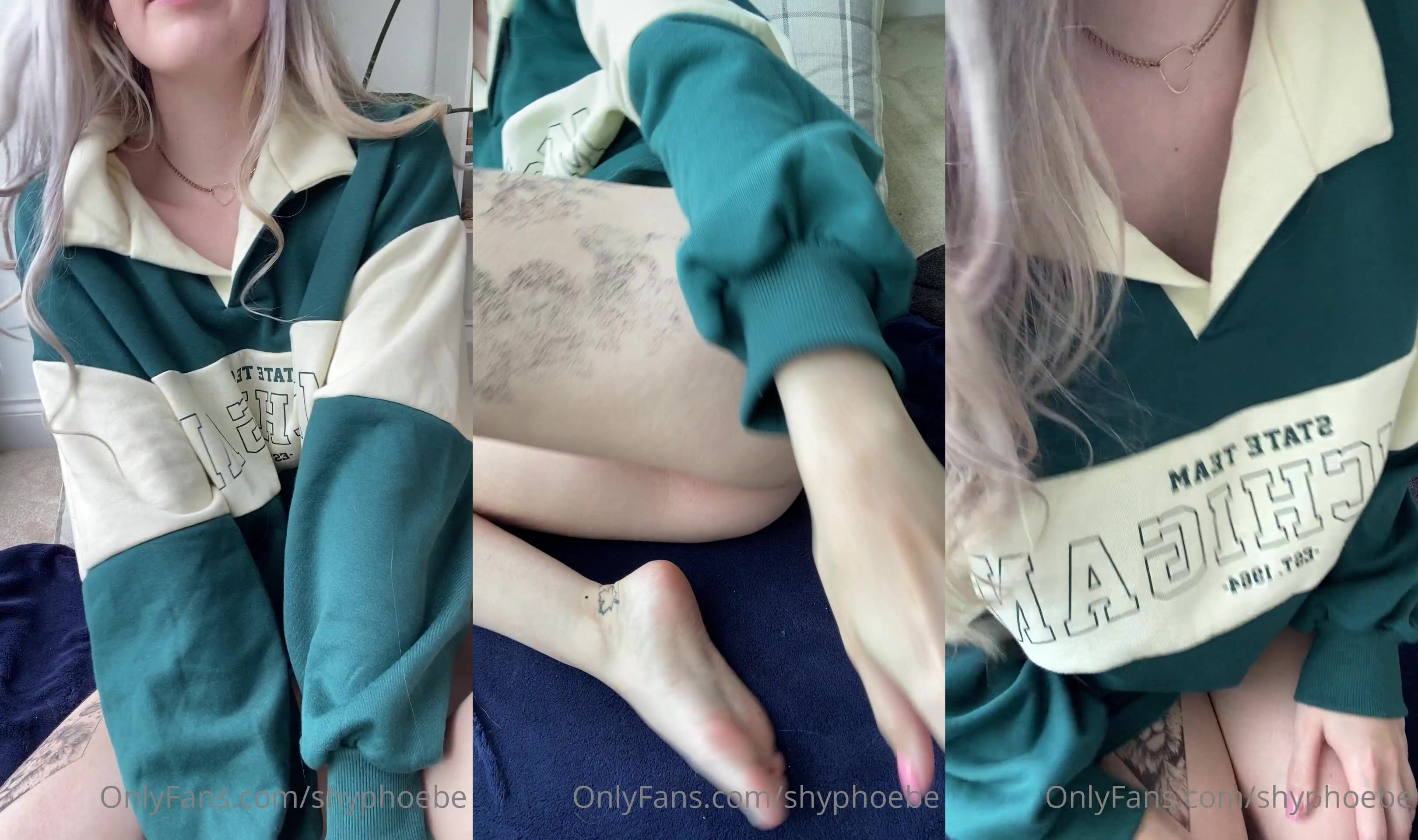 ShyPhoebe Teases And Plugs Her Asshole