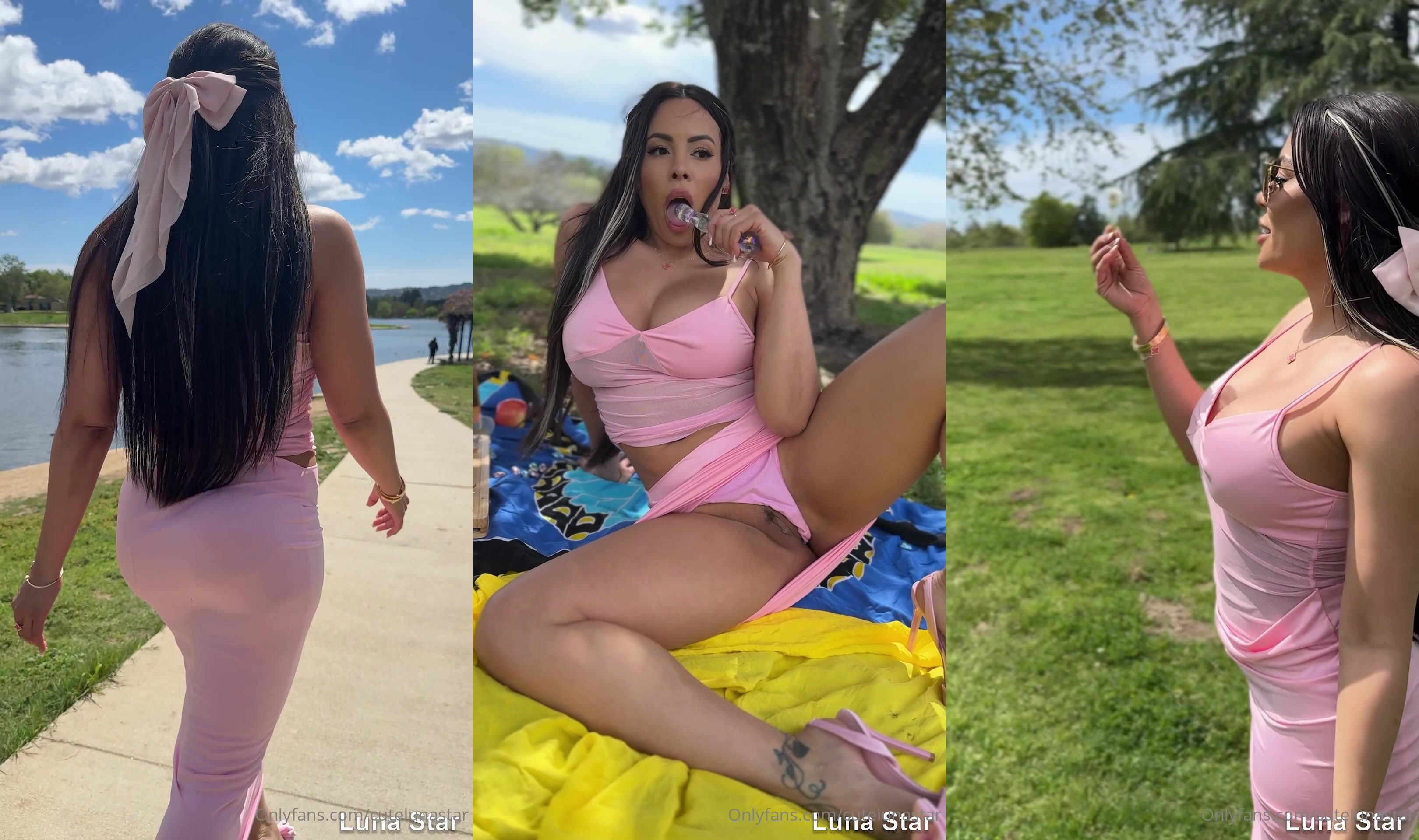 Luna Star's Picnic Turns Into Solo Fun