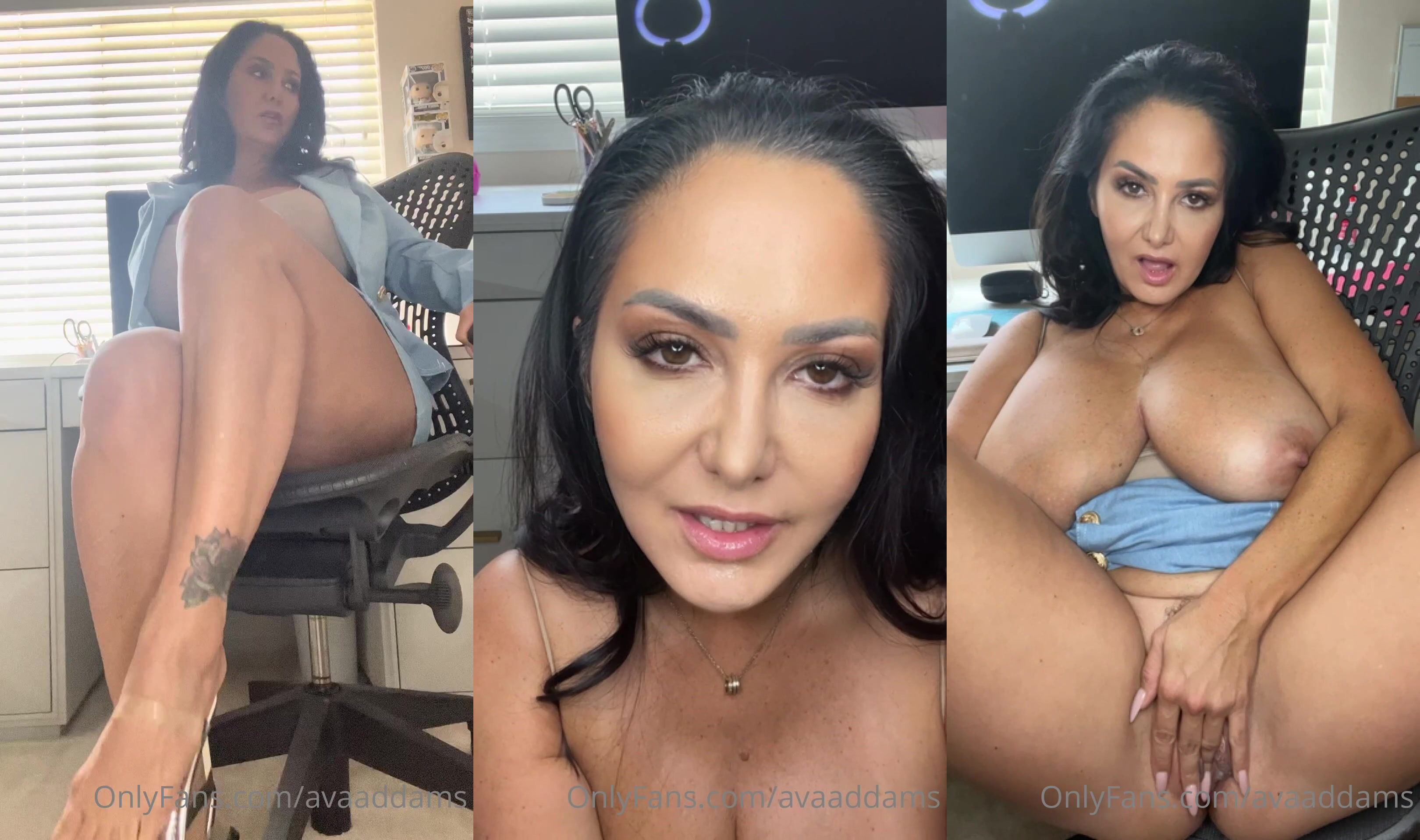 Ava Addams Satisfies Her Pussy With Her Dildo