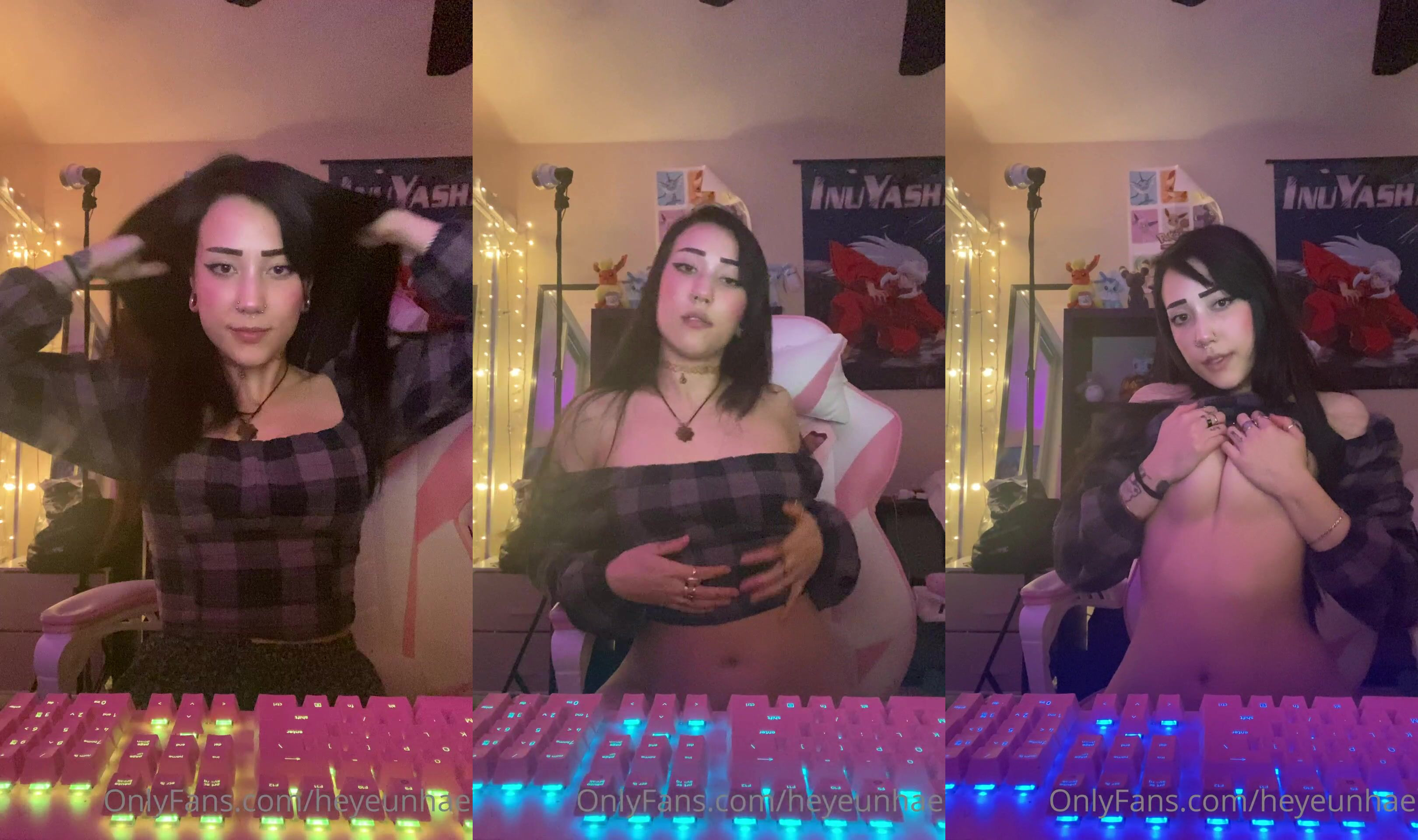 HeyEunhae Masturbates On A Gaming Chair