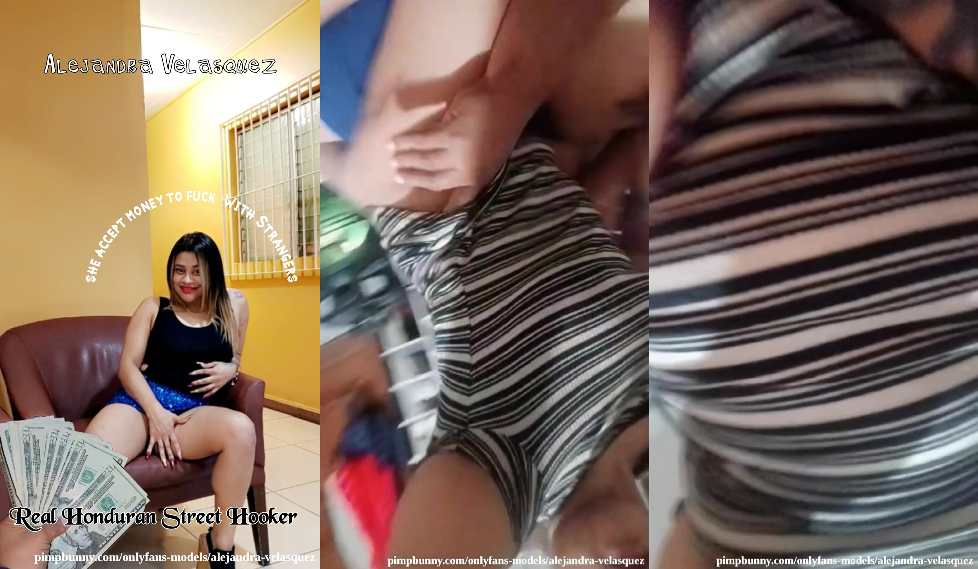 Alejandra Velasquez Real Honduran Street Hooker Having Sex With Another Man