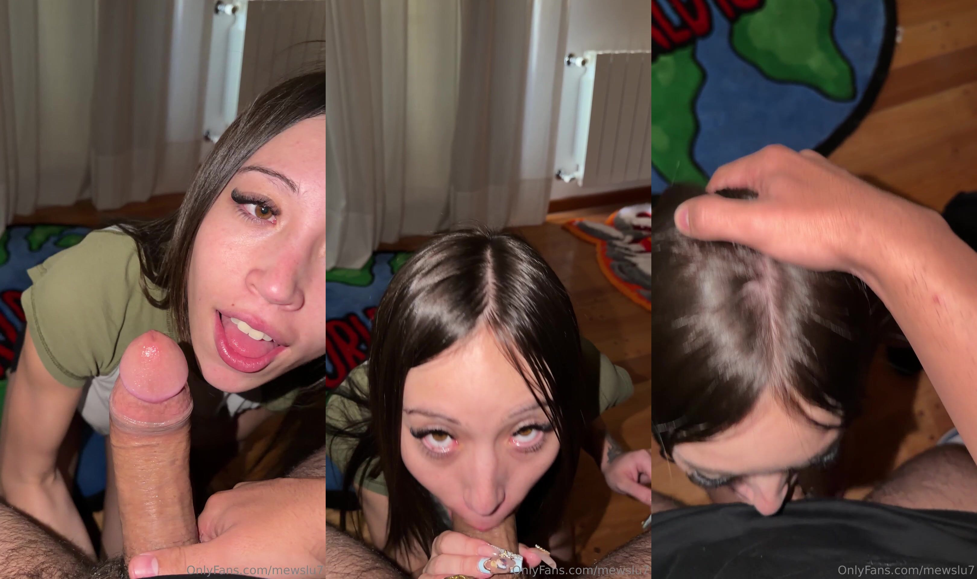 MewSlut Blows Her Boyfriend's Shaft
