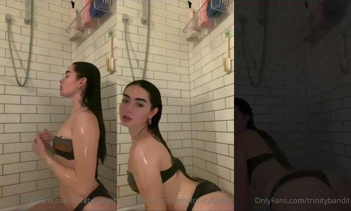 Trinity Hudson Teases Her Body InThe Shower