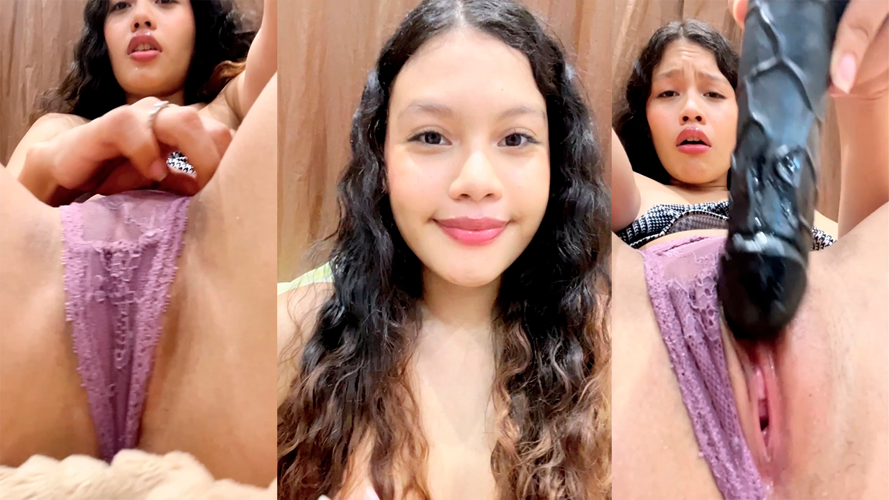 Horny Teen Teases And Pleasures Her Tight Pussy