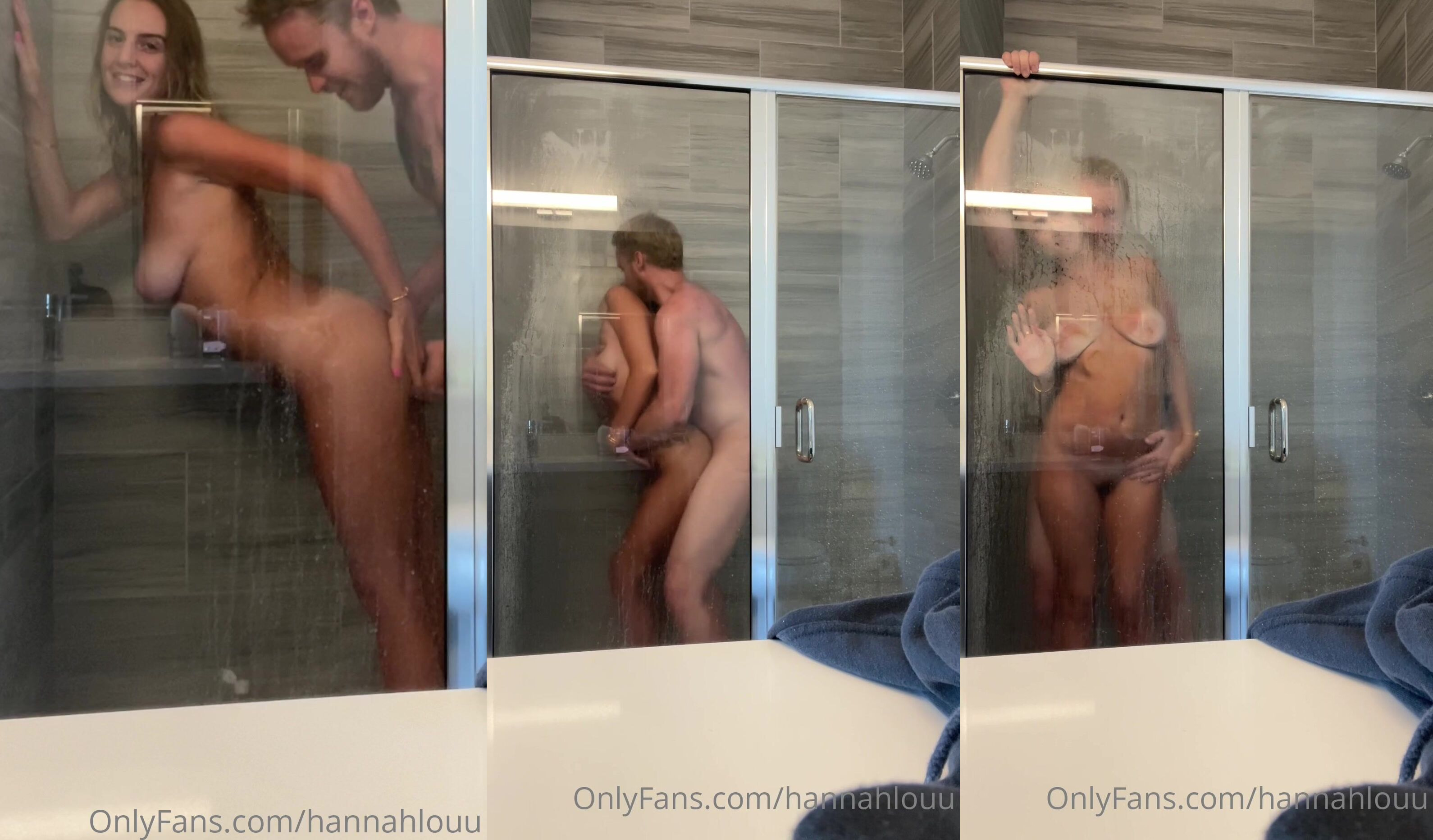 Hannah Louu Gets Railed In The Shower