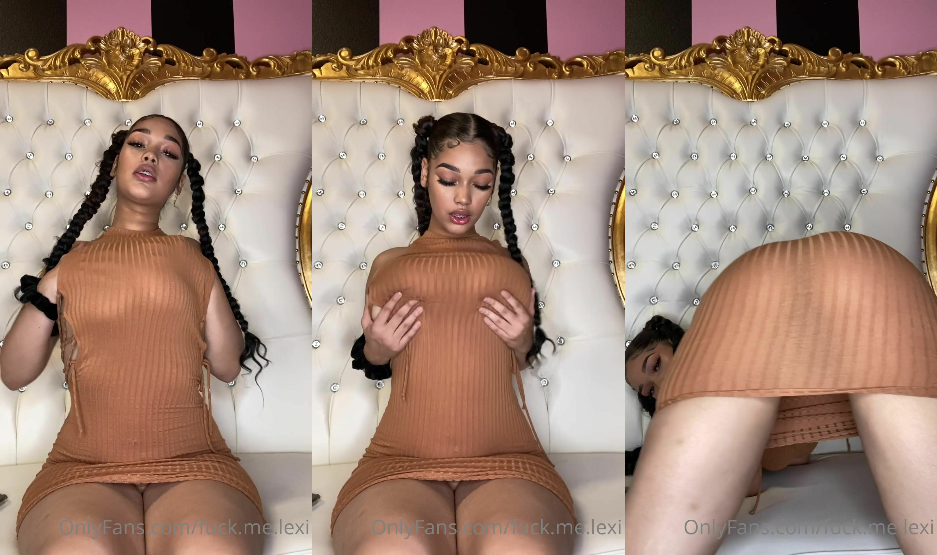 Sexy Lexi2Legit Masturbates With A Dildo
