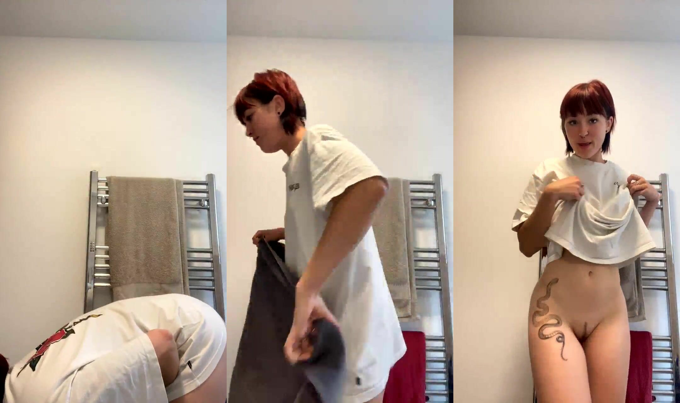 Lil Jem Films Her Daily Routine Naked
