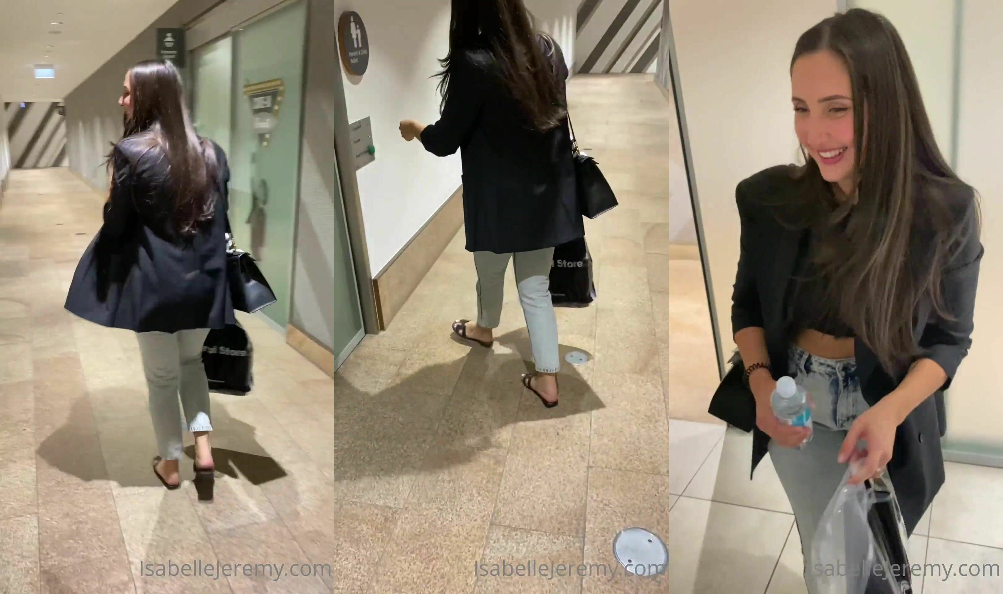 Isabelle Eleanor Fucks In Public Restroom
