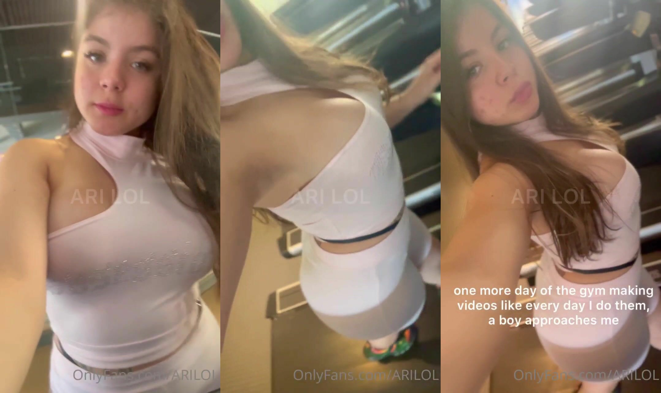 Neighbor Surprises Arilol And Fucks Her In The Mouth